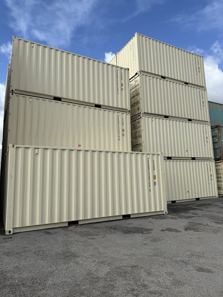 Dangerous goods shipping container