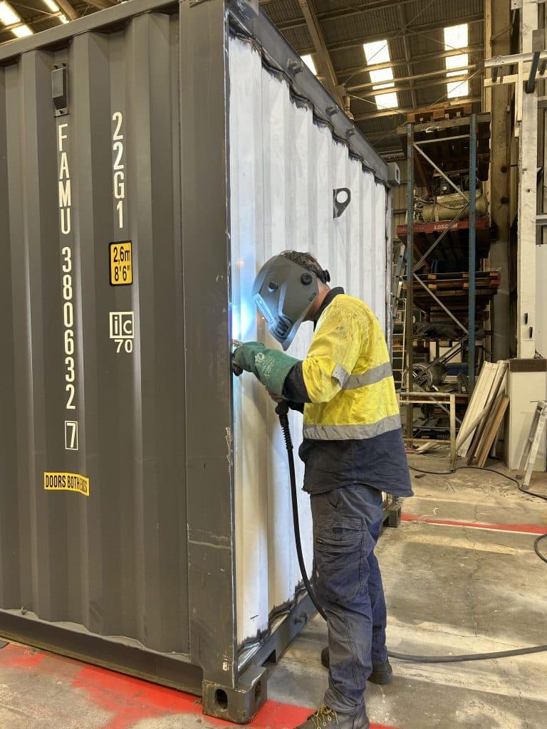 Mining containers WA