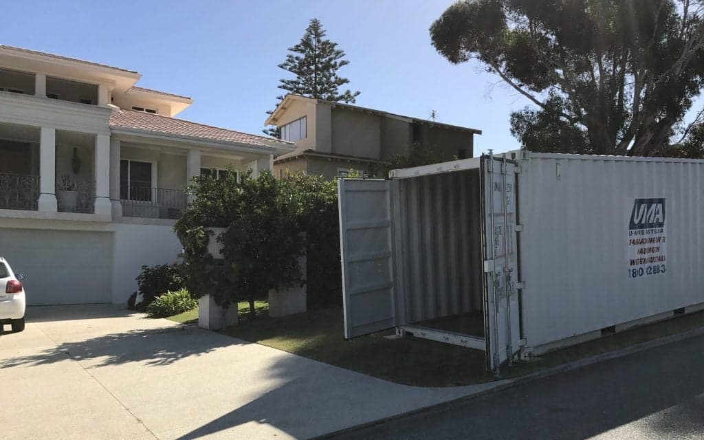Self-storage container Perth